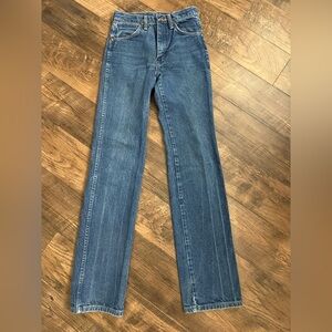 Men’s WRANGLER 936DEN Cowboy Cut Slim Fit Jeans Size 28x36